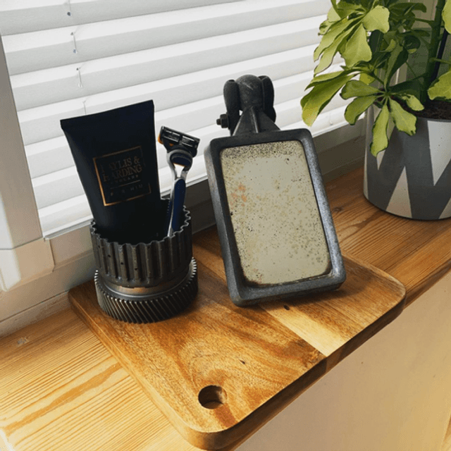 Wingard Mirrored Vanity Tray