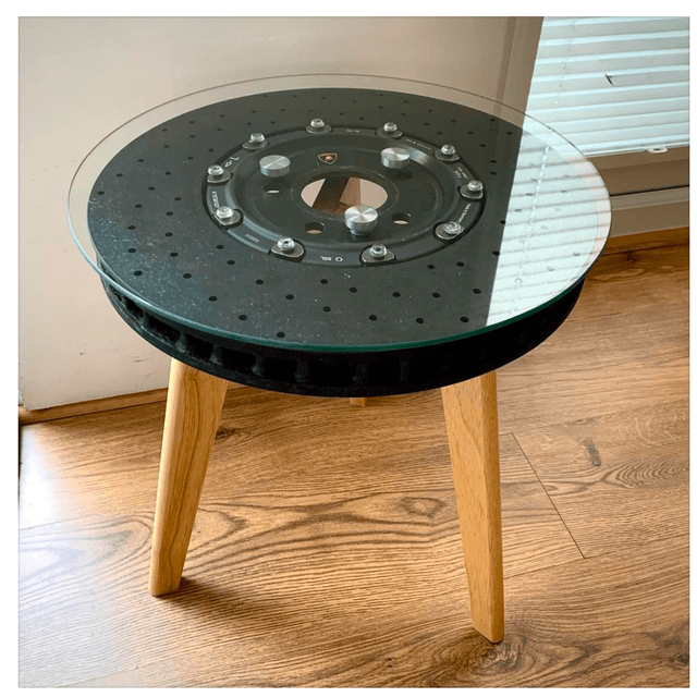 Lamborghini Carbon Disc Table