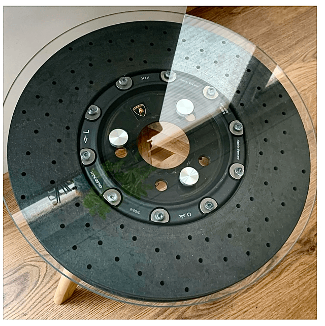 Lamborghini Carbon Disc Table